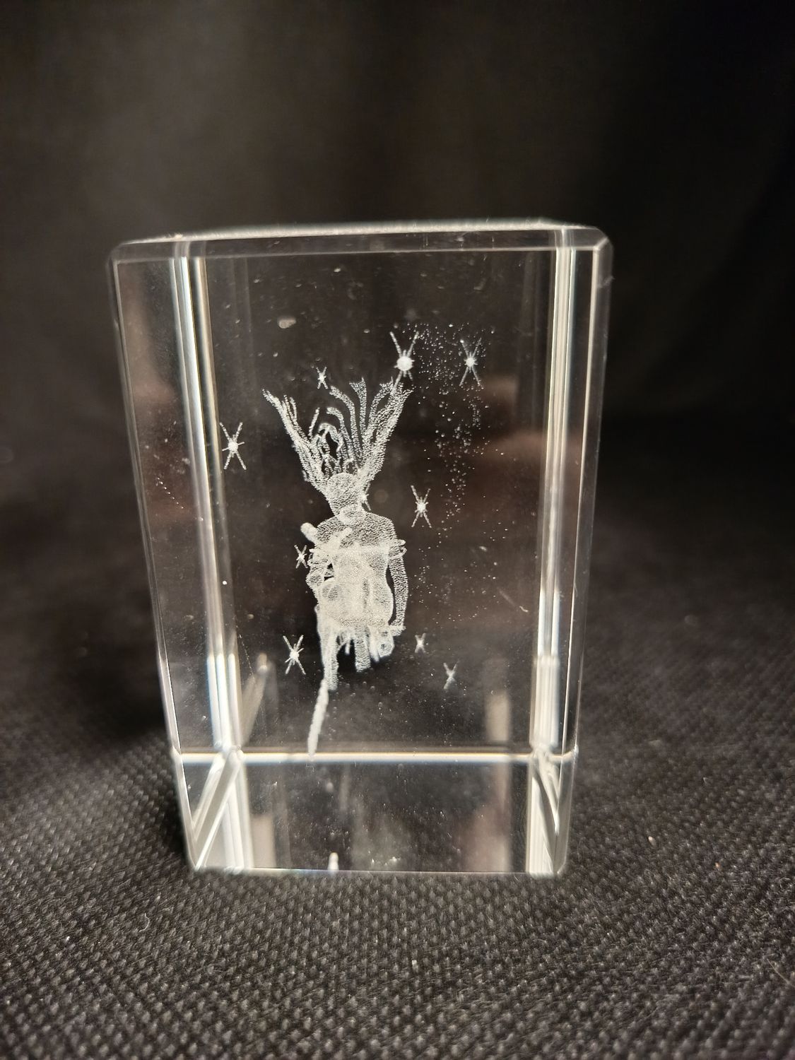 Kristallglas Sternzeichen Skorpion 3D