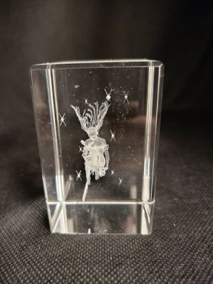Kristallglas Sternzeichen Skorpion 3D