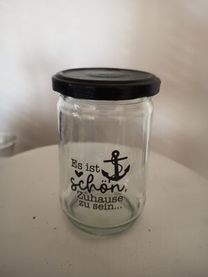 Geschenkglas/Windlicht es ist schön Geschenkglas/Windlicht es ist schön
