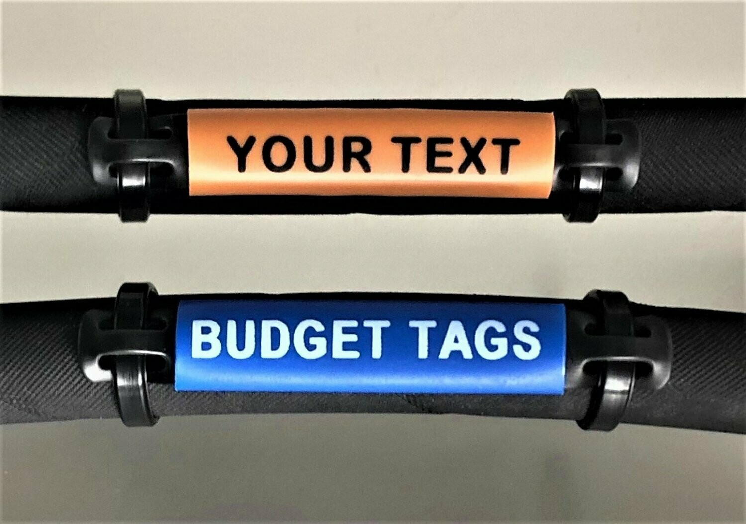 Printed Budget Cable-Tie Labels 40mm