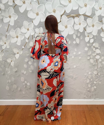 KIMONO MAXI DRESS 