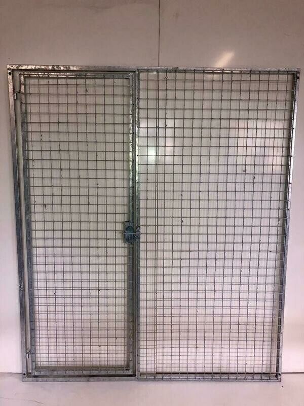 GALVANISED FULL MESH GATE PANELS