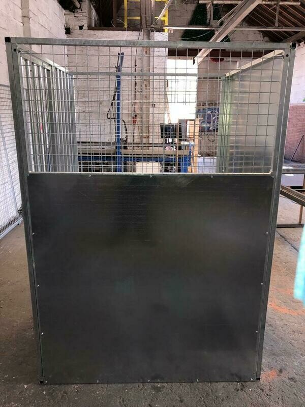 GALVANISED MESH & SHEET PANELS