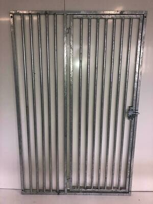 GALVANISED BAR PANELS 5CM GAP (WITHOUT GATE)