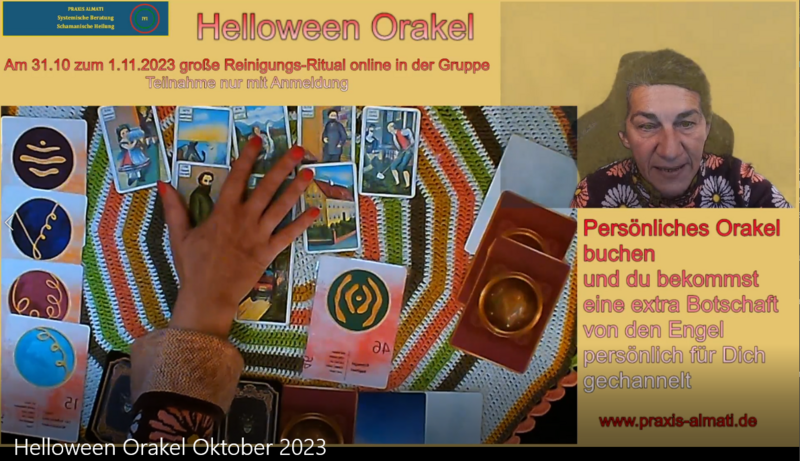 Halloween Orakel - Was muss ich loslassen? Was erschwert mich in meinem Leben?