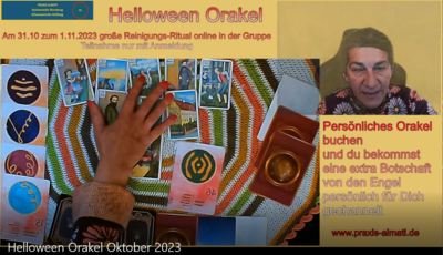 Halloween Orakel - Was muss ich loslassen? Was erschwert mich und meine Dual Seelen Beziehung?