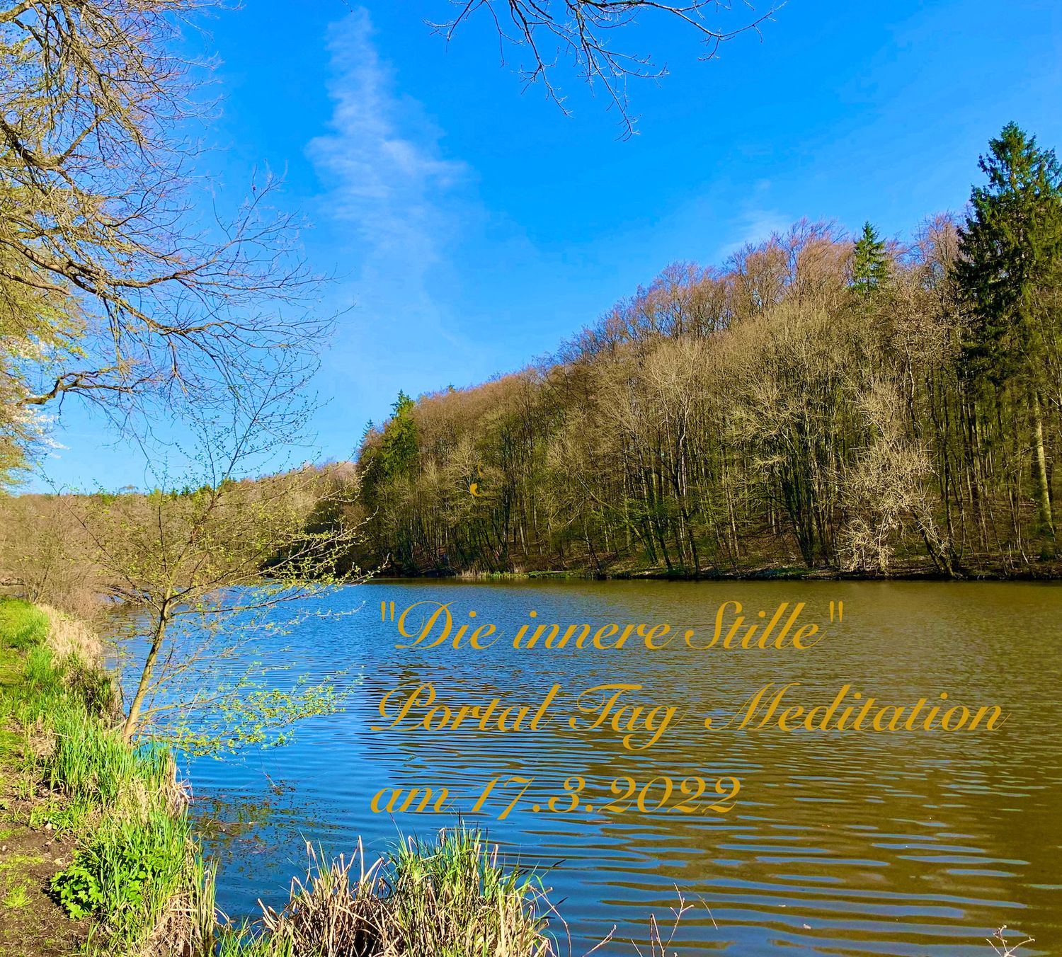 "Die innere Stille "Portaltag Meditation von 17.3.2022 Video