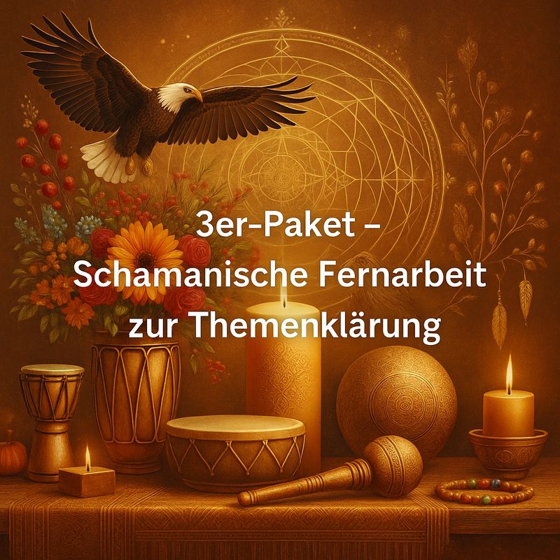 3er-Paket – Schamanische Fernarbeit zur Themenklärung 3er-Paket – Schamanische Fernarbeit zur Themenklärung