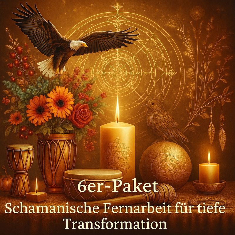 6er-Paket – Schamanische Fernarbeit für tiefe Transformation 6er-Paket – Schamanische Fernarbeit für tiefe Transformation