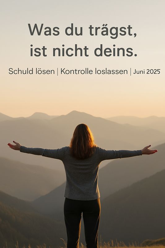 ? Kombi-Paket: Schuld zurückgeben & Kontrolle loslassen ? Kombi-Paket: Schuld zurückgeben & Kontrolle loslassen
