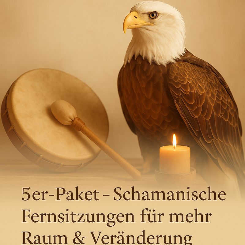5er-Paket – Schamanische Fernsitzungen für mehr Raum & Veränderung