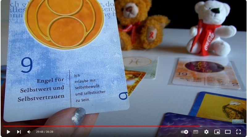 Engel Orakel zum Thema Glück