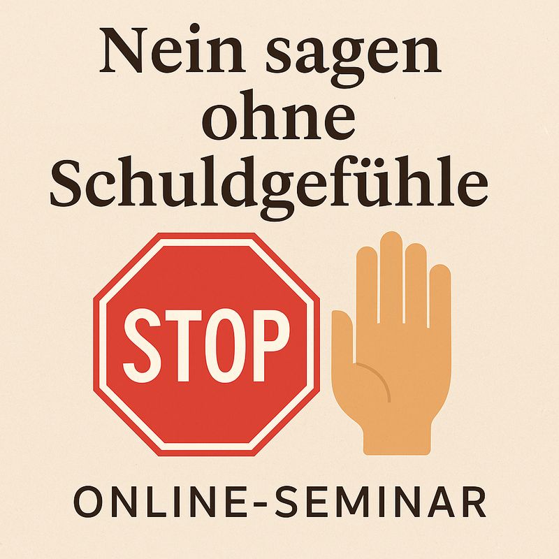 Nein sagen ohne Schuldgefühle – Eigene Grenzen setzen - online Seminar Nein sagen ohne Schuldgefühle – Eigene Grenzen setzen - online Seminar