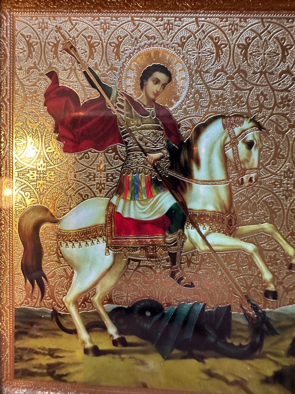 Gebets-Ritual, Heilungs-Ritual mit Heiligem Georgi der Siegesbringer 6. Mai. Gebets-Ritual, Heilungs-Ritual mit Heiligem Georgi der Siegesbringer 6. Mai.