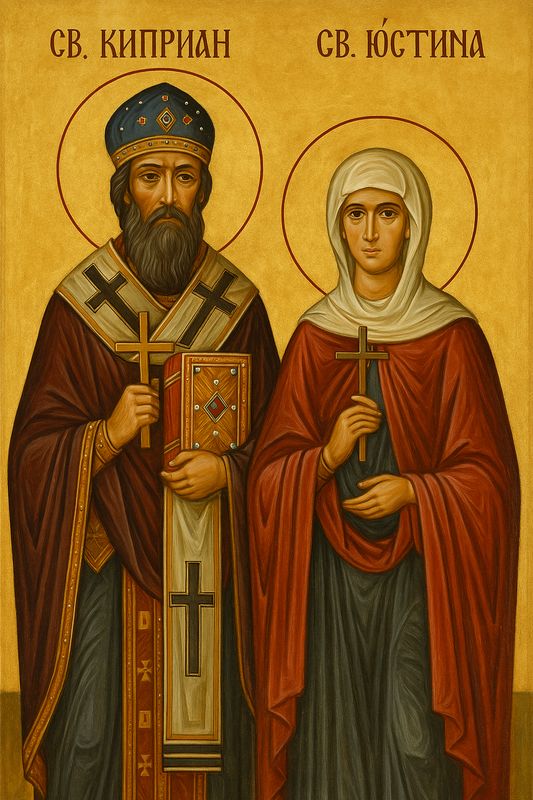 Hl. Kyprian & Hl. Justina – Gebetsritual für Schutz vor bösen Kräften 2.10. Hl. Kyprian & Hl. Justina – Gebetsritual für Schutz vor bösen Kräften 2.10.