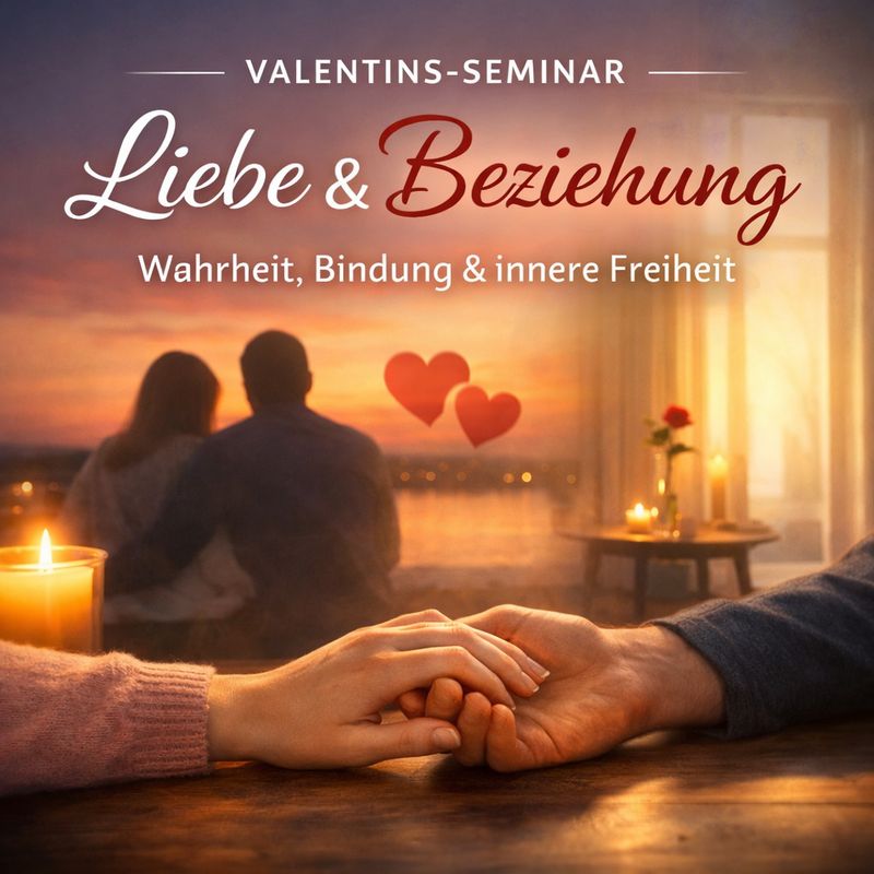 Dualseelen – Valentinsseminar: Beziehungsmuster & alte Bindungen lösen Dualseelen – Valentinsseminar: Beziehungsmuster & alte Bindungen lösen