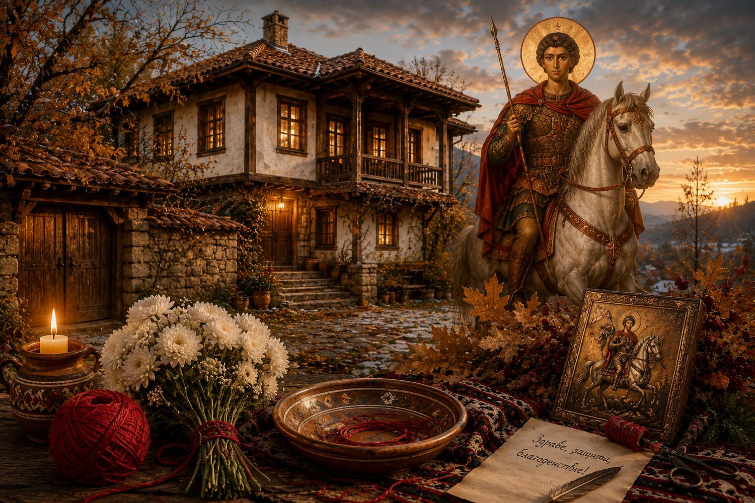 Димитровден - Heiligen Demetrius – Ritual für Abschluss, Reinigung & Schutz - online Димитровден - Heiligen Demetrius – Ritual für Abschluss, Reinigung & Schutz - online