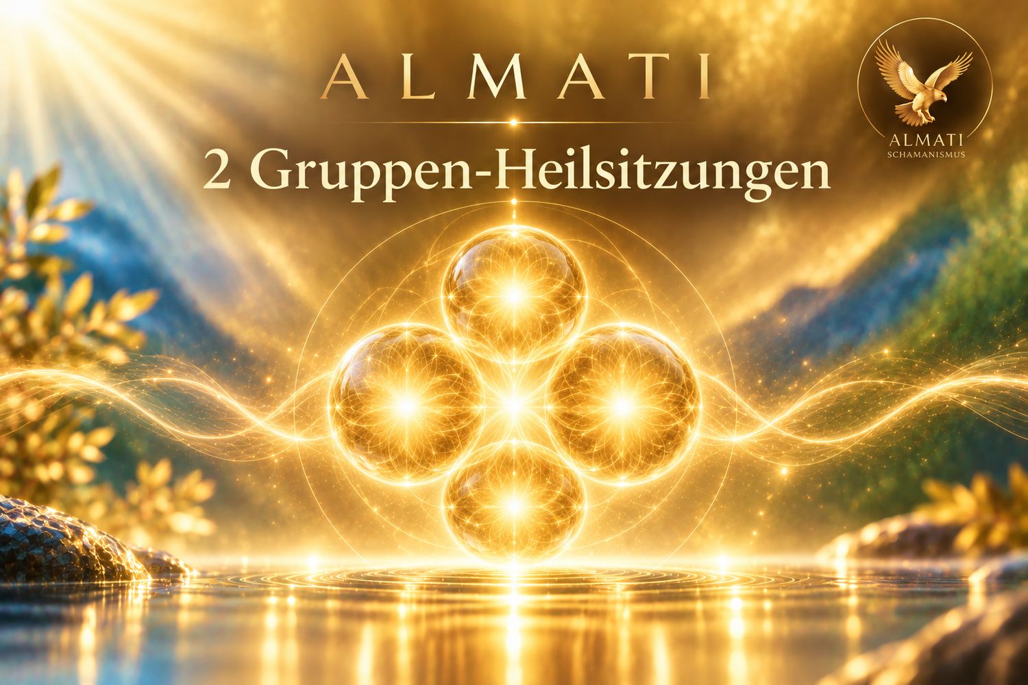 Schamanisches Wissen + persönliche Begleitung + 2 schamanische Gruppen-Heilsitzungen
