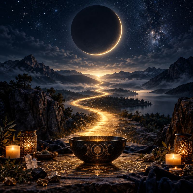 Neumond-Ritual – freie Bahn für deine Projekte, Vorhaben und Ziele – Einzelbuchung Neumond-Ritual – freie Bahn für deine Projekte, Vorhaben und Ziele – Einzelbuchung