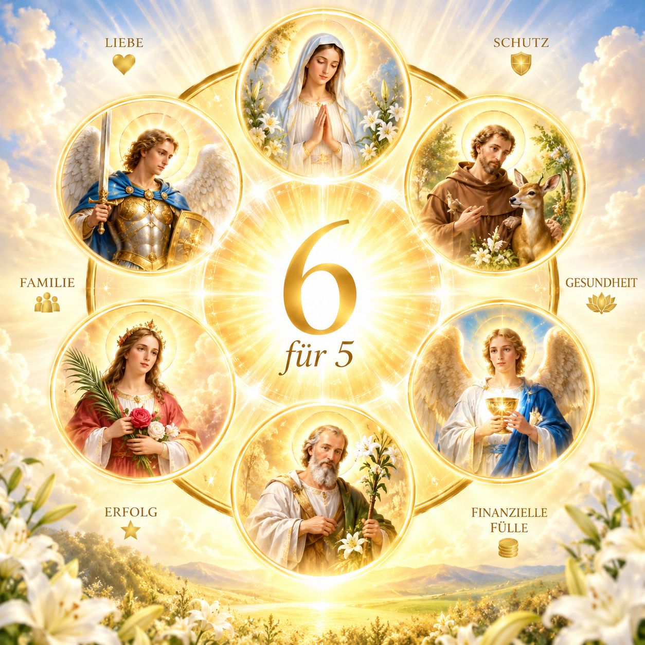 ? Heilige Gebetsrituale – 6 Rituale zum Preis von 5 ? Heilige Gebetsrituale – 6 Rituale zum Preis von 5