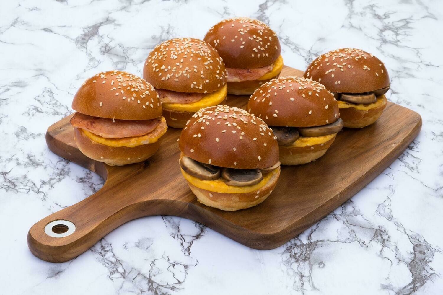 Egg and Mushrrom Brekkie Slider