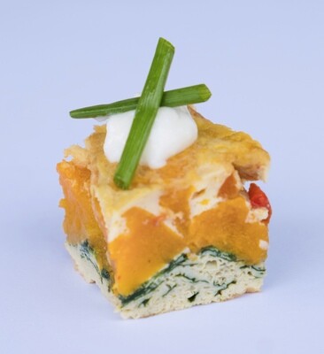 Roasted pumpkin frittata - Vege/GF