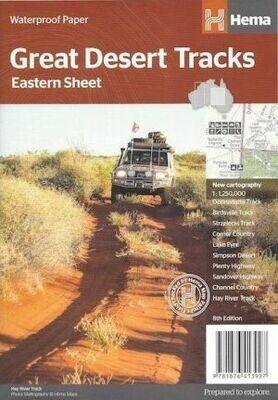 Great Desert Tracks Map Eastern Sheet