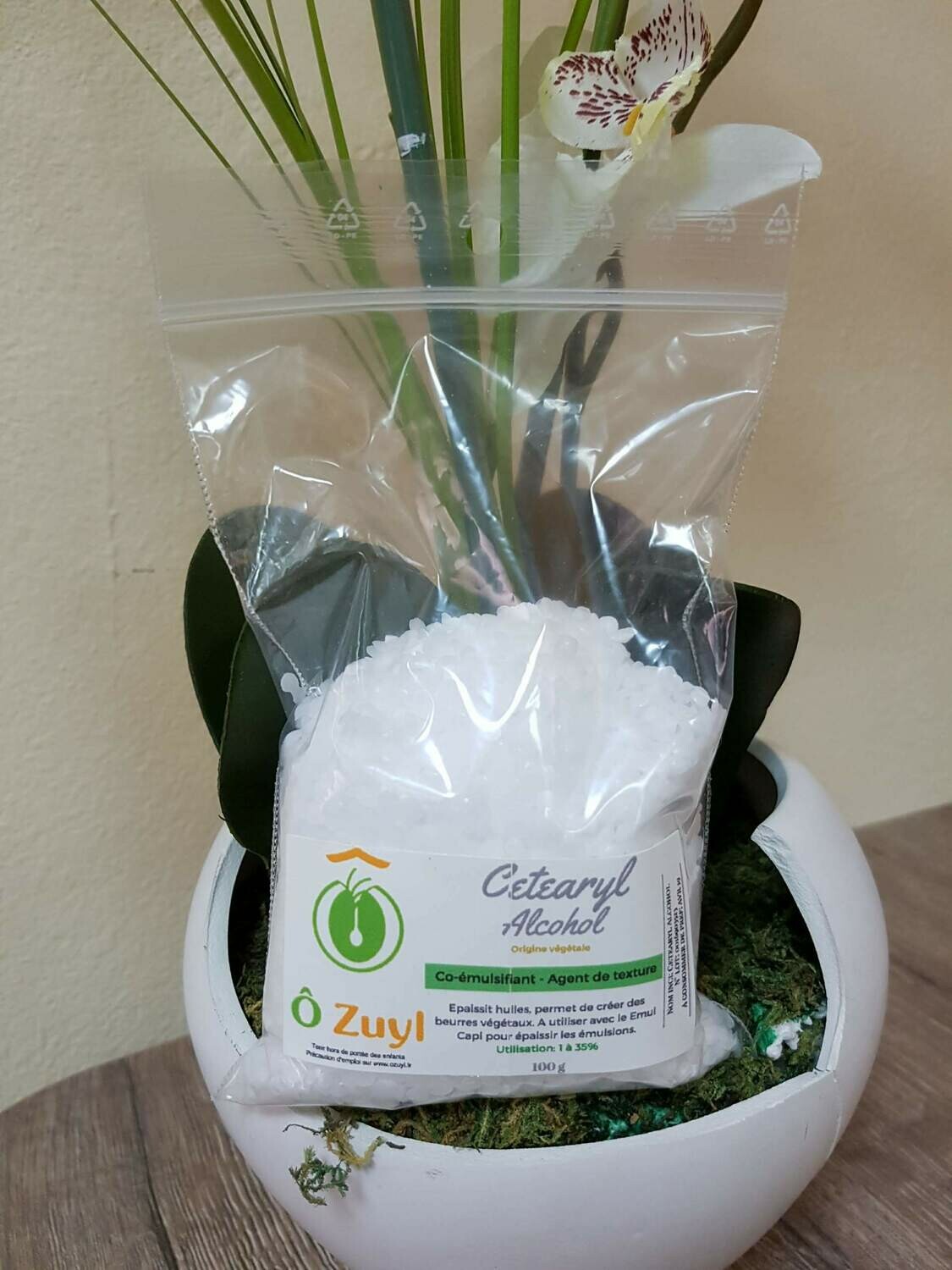Co - emulsifiant Cetearyl Alcohol - 100g