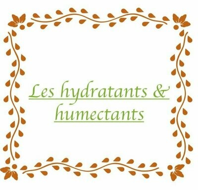 Hydratant & Humectant