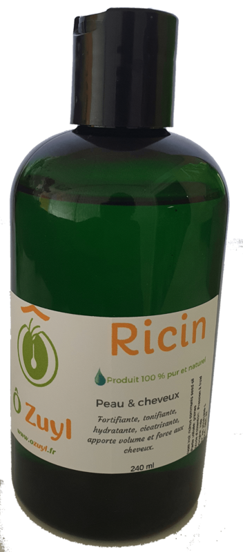 Huile végétale Ricin bio