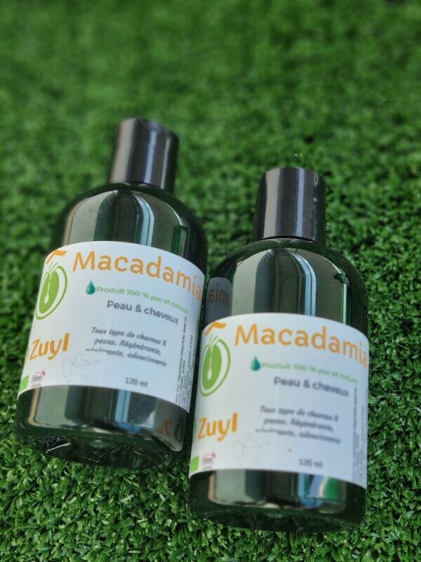 Huile végétale Macadamia bio