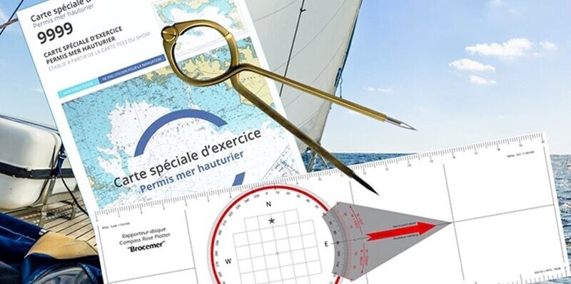 Permis hauturier avec fournitures