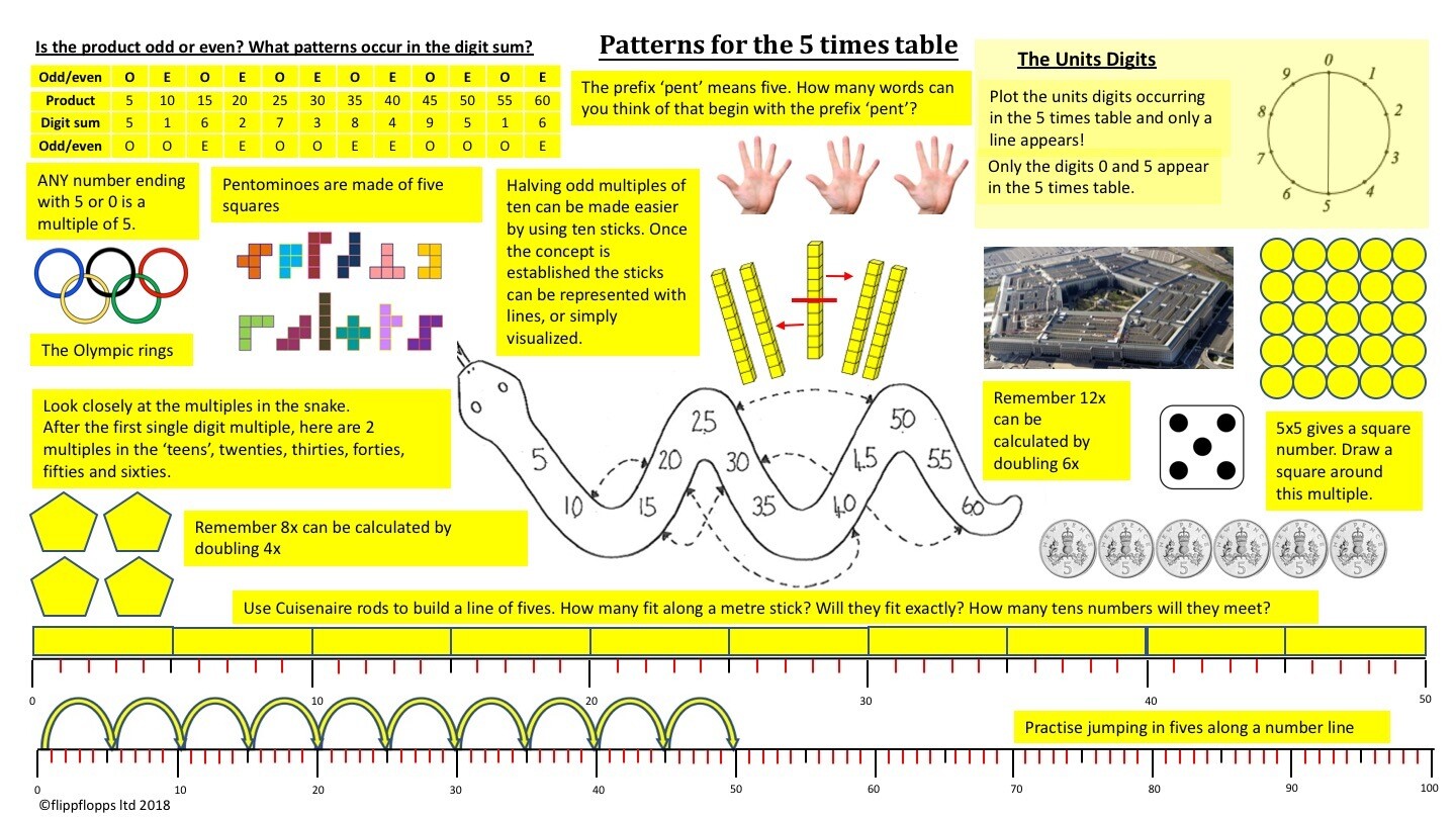 Table Snake x 5