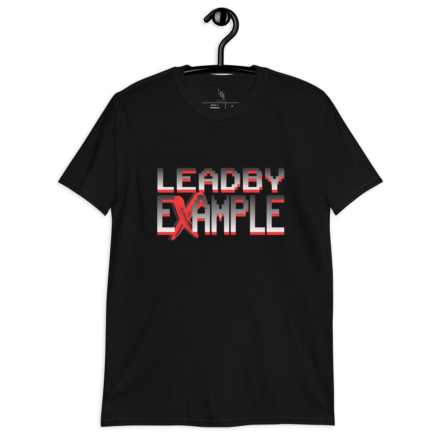 Lead By Example Red and Black Colorway Unisex T-Shirt