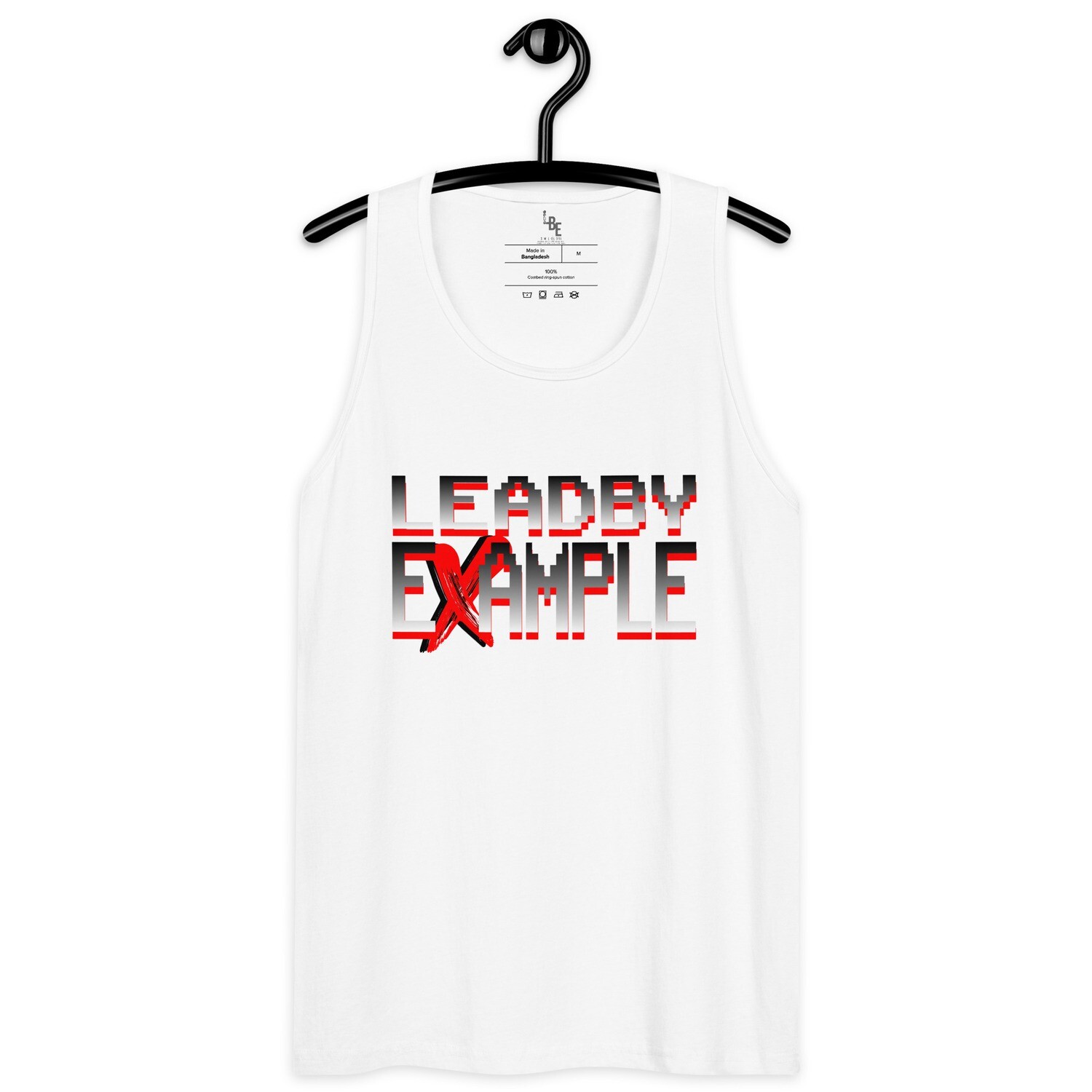 Lead By Example Red and Black Colorway Tank Top