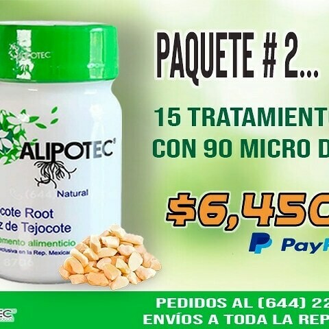 alipotec 15 tratamientos