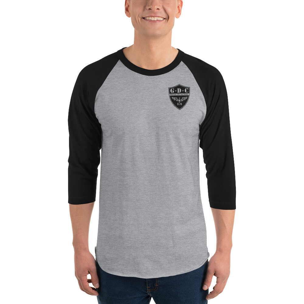 3/4 sleeve raglan shirt