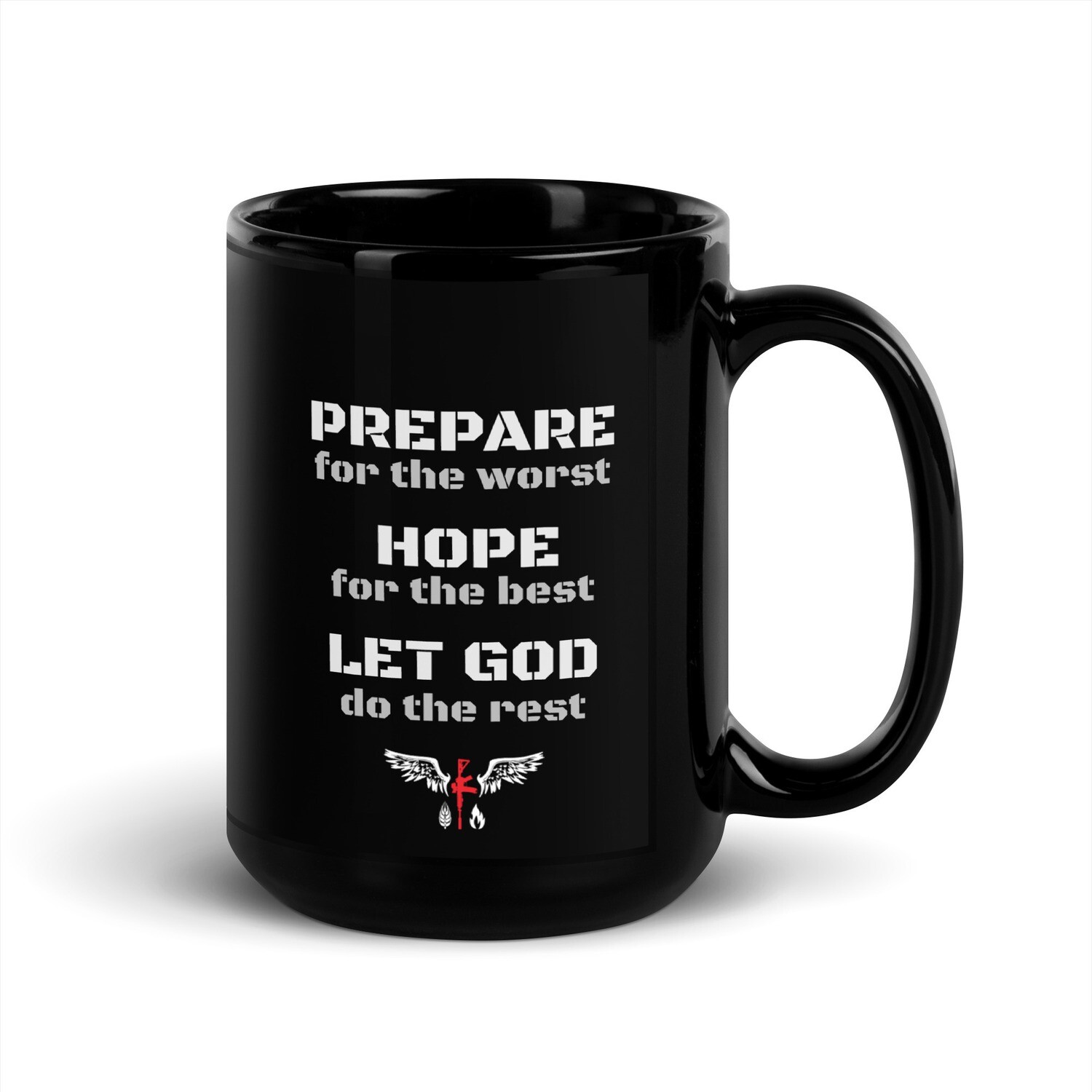 Black Glossy Mug
