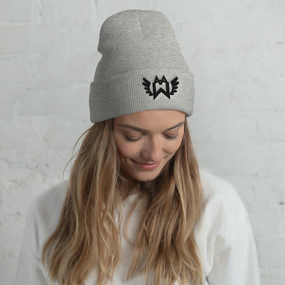 Embroidered Symbol Beanie