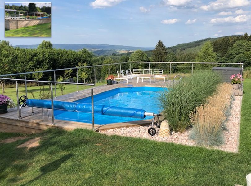 Piscine Azura 7.50x4.00 mètres
