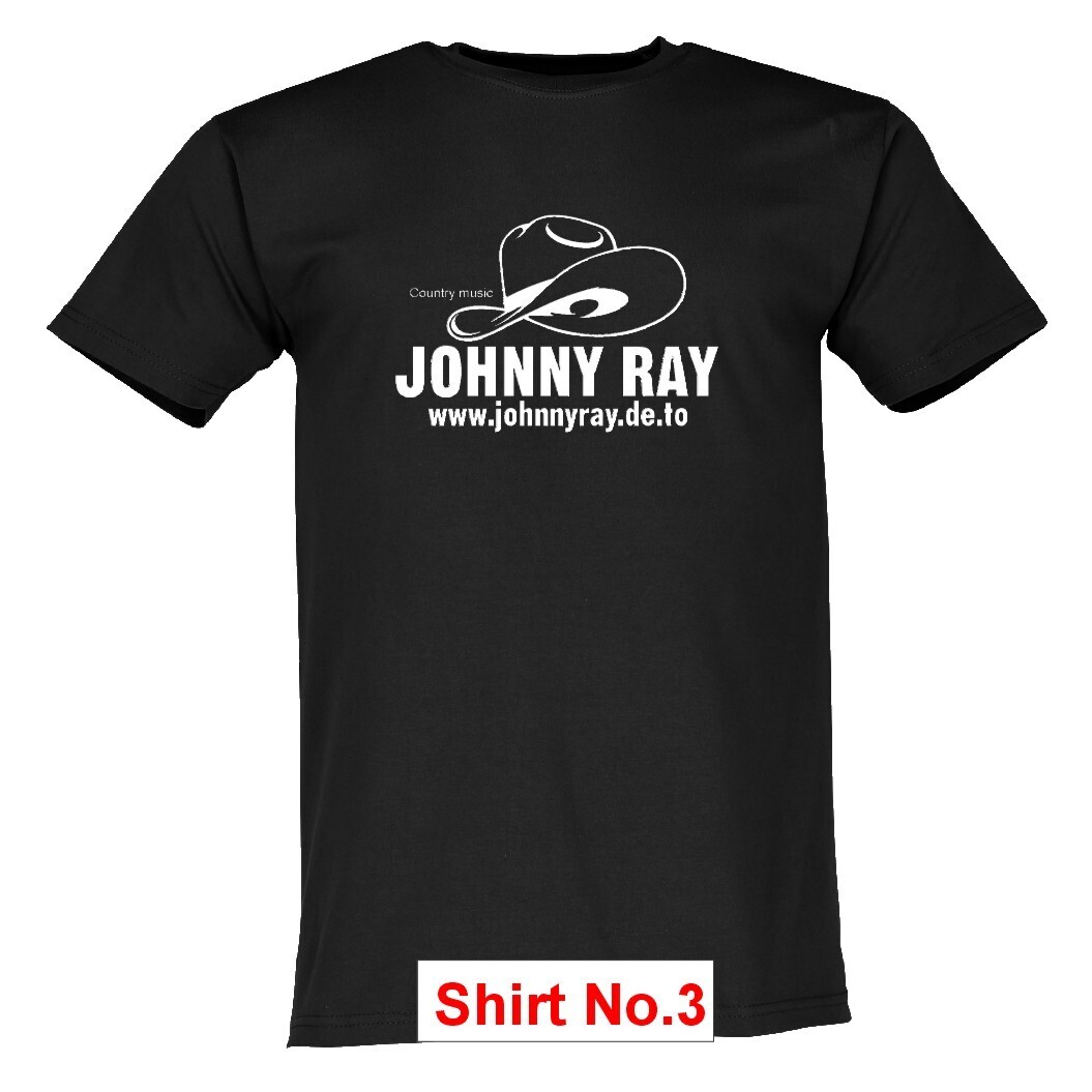 Johnny Ray&#39;s Cowboy T-Shirt No.3 - black