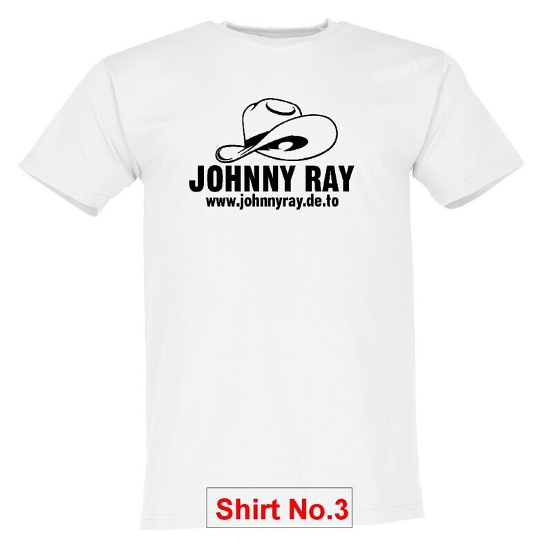 Johnny Ray&#39;s Cowboy T-Shirt No.3 - white