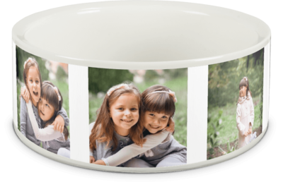 White Pet Bowl 39oz - DEMO