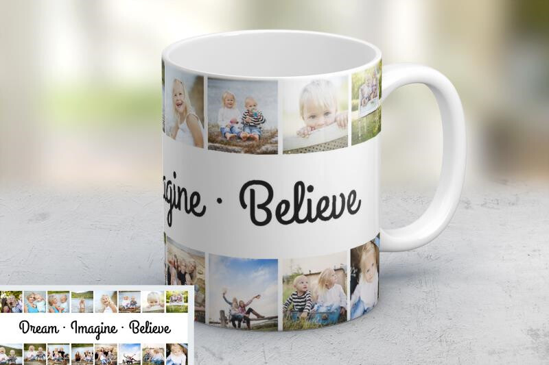 Mug - DEMO-Dream, Imagine, Believe