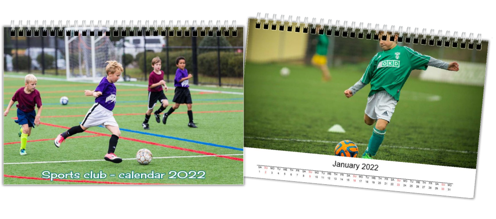 Calendar 305x200mm 13 pages
