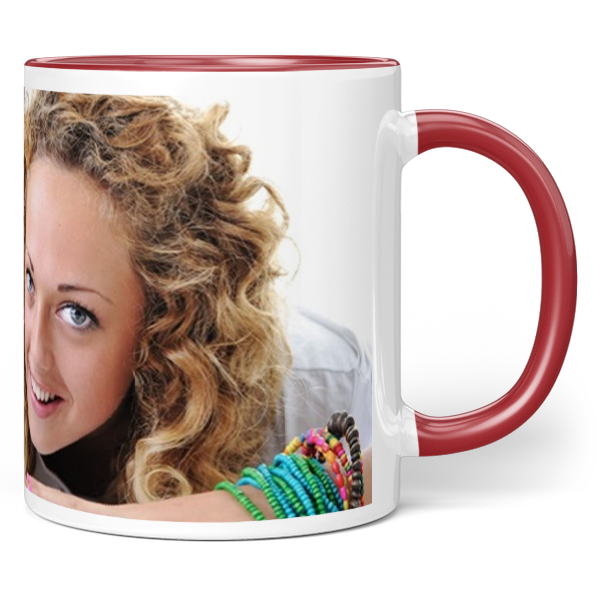 Mug demo using advanced options, Mug color: Bordeaux