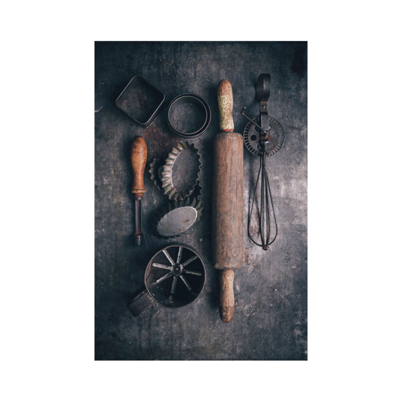Vintage baking tools