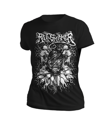 A few extra up for grabs of the original FIRST Limited Edition RATSHAKER™ SKULL WHITE t-shirt