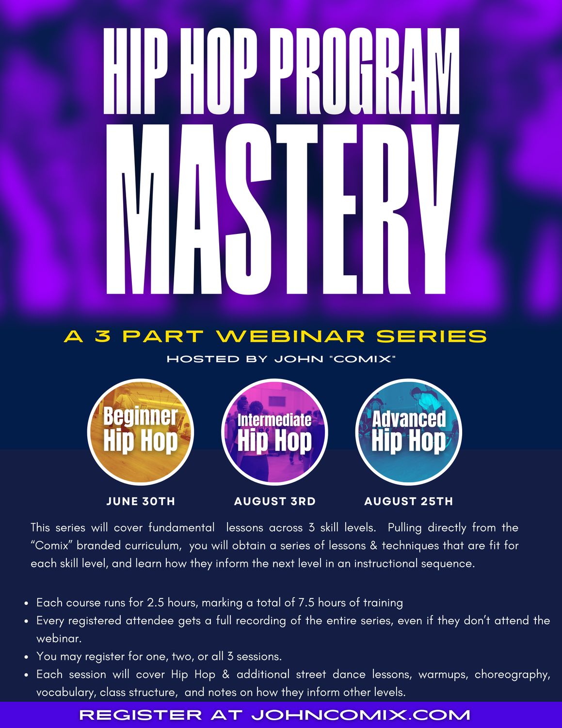 Webinar: Hip Hop Program Mastery