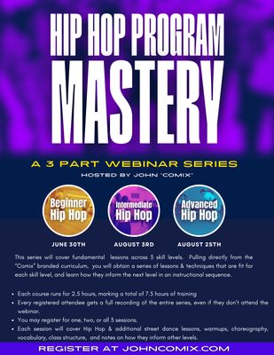 Webinar: Hip Hop Program Mastery